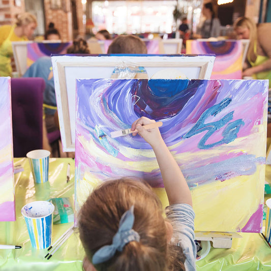 12 PCS Drawing Board Brush Paint Oil Painting Large Santa Gifts Kids Hair Child